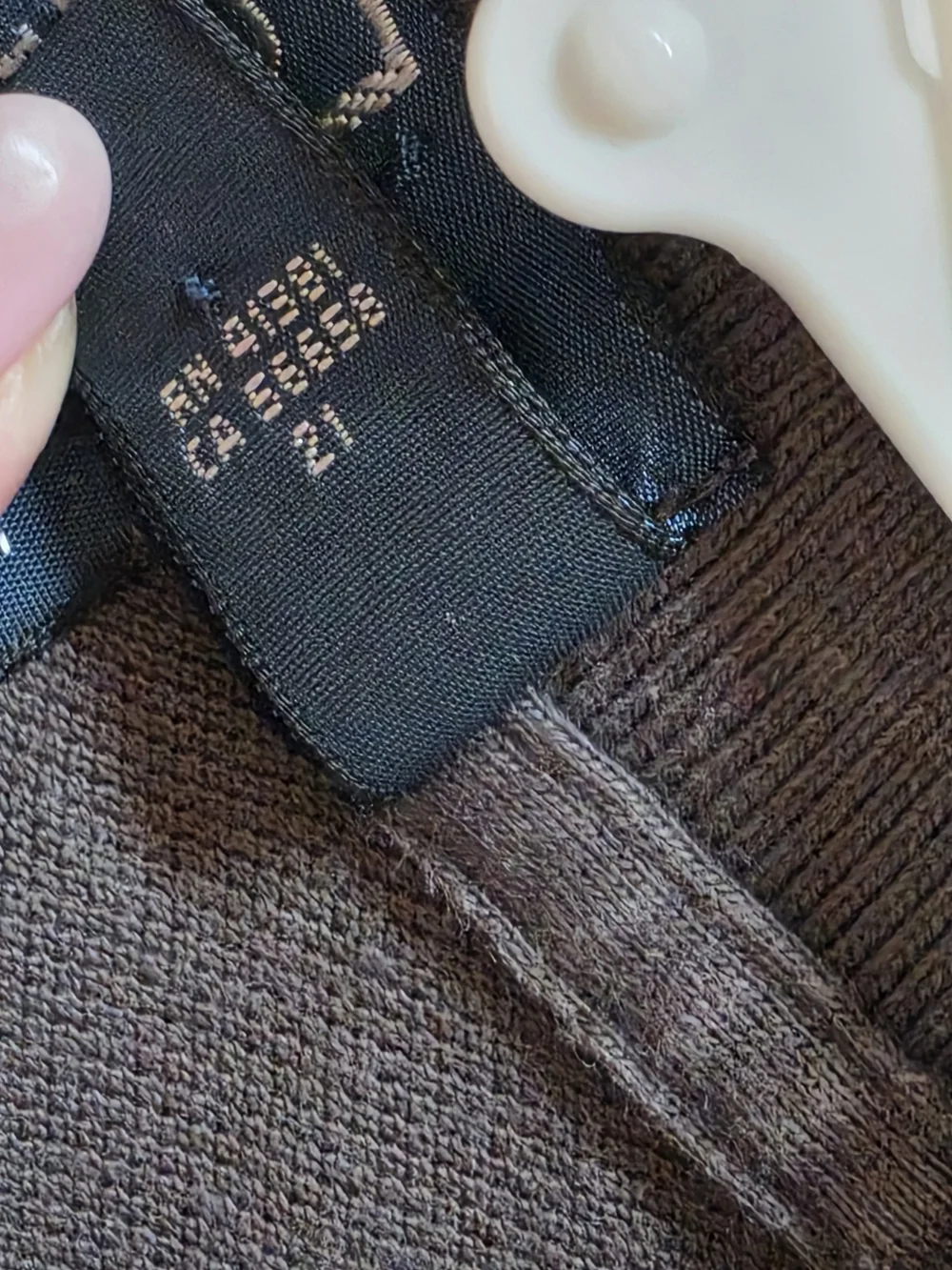 Classic short-sleeve Polo Ralph Lauren mesh polo shirt in Brown/Gray Sz M